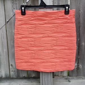 Coral Melon Skirt by Swoon